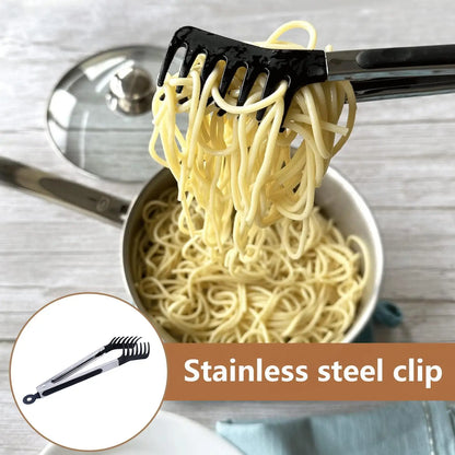 Silicone Food Tongs | Heat-Resistant Non-Stick Serving Tongs for BBQ, Pasta & Salad