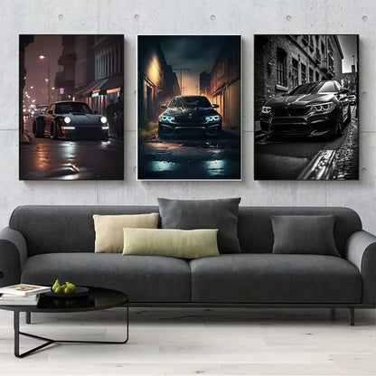 Peinture Moderne Voitures E30 M3 Affiche et Impressions sur Toile Photos Murales pour la Décoration Intérieure Salon