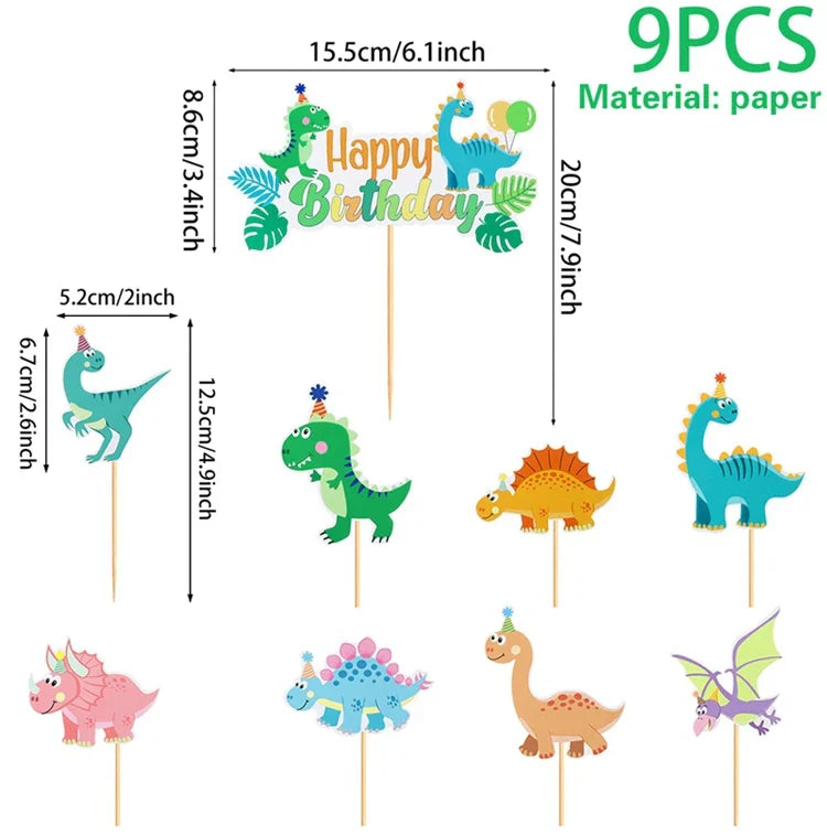 Fondo para fiesta de dinosaurios, decoraciones de fiesta de cumpleaños de dinosaurios para niños, decoración de baby shower para niños, suministros de fiesta de cumpleaños de la selva y safari