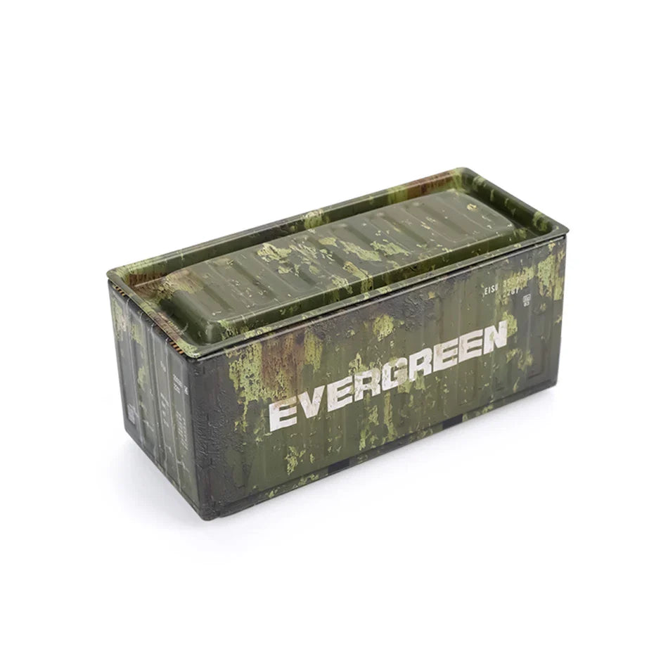 Mini caja de almacenamiento de hierro, mini caja de hierro de escritorio, modelo de mini contenedor, decoración creativa, coleccionar artículos pequeños, regalos de Navidad