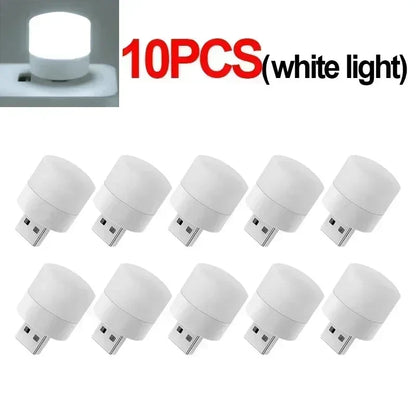 Mini LED Book Reading Light | USB Rechargeable Portable Desk Lamp