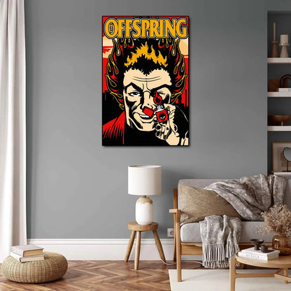 the offspring Anime Video Game Canvas Art Poster and Wall Art Picture Print Modern Family bedroom Decor Posters