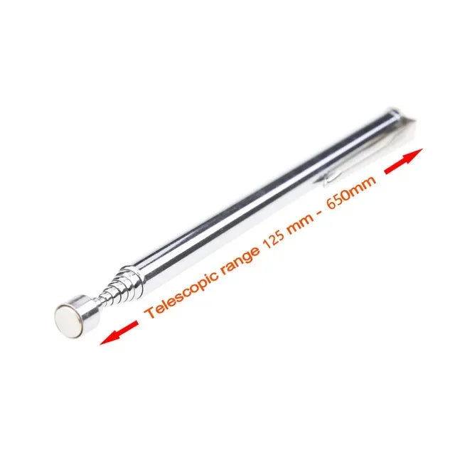 Telescopic Magnetic Pickup Tool | Extendable Magnet Rod for Dropped Screws and Bolts