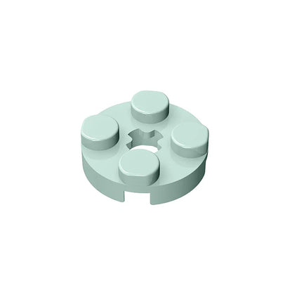 Gobricks GDS-609 PLATE 2X2 ROUND | Compatible Building Blocks for DIY Educational Models