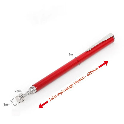 Telescopic Magnetic Pickup Tool | Mini Portable Retractable Magnet Pen for Screws and Bolts
