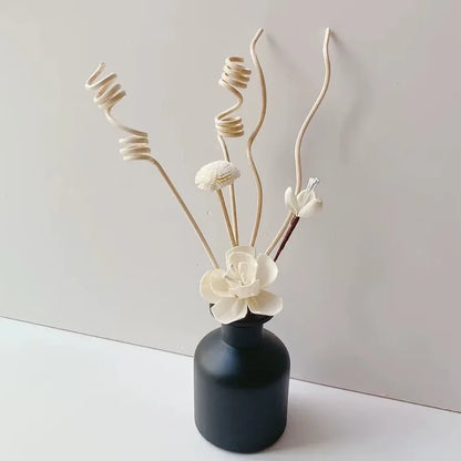 5/6Pcs Flower Fragrance Stick Fireless Aromatherapy Rattan Sticks Fragrance Diffuser | DIY Home Decor Set