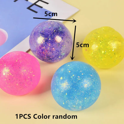 Maltose Colorful Aurora Stress Reliever Toy | Cute Slow Rebound Squeeze Toy for Kids and Adults