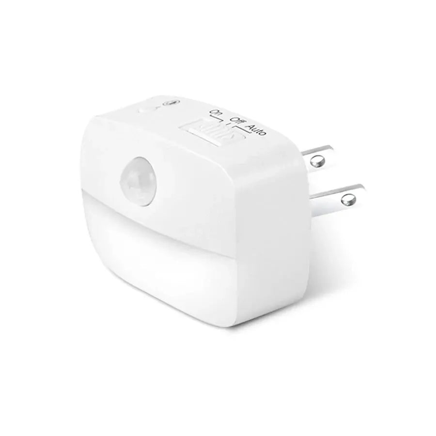 LED Night Light with Motion Sensor | Smart Plug-in Socket Lamp for Bedroom