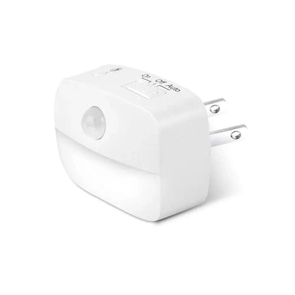 LED Night Light with Motion Sensor | Smart Plug-in Socket Lamp for Bedroom
