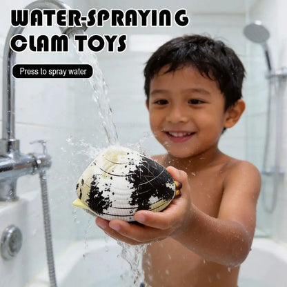 Baby Bath Seashell Toy | Press Water Spray Fun for Pool and Beach