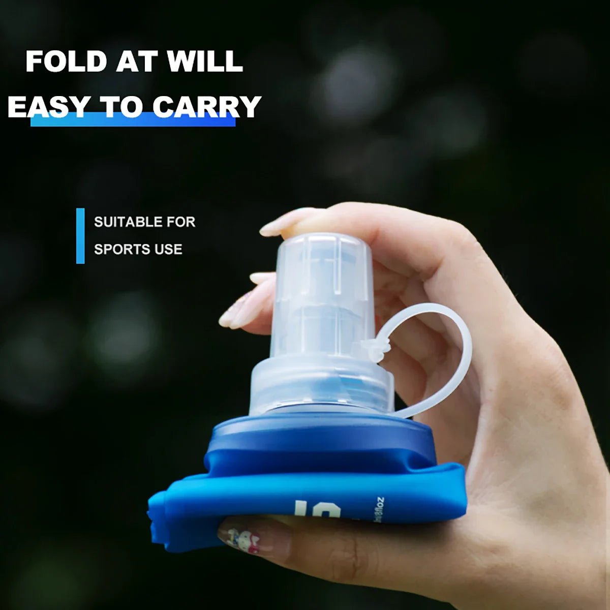 Folding Soft Flask for Running & Hiking