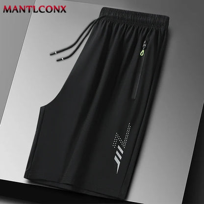 3XL Quick Dry Jogging Fitness Shorts Men Summer Sports Bottoms Thin Breathable Beach Short Pants Male Running Shorts Lightweight