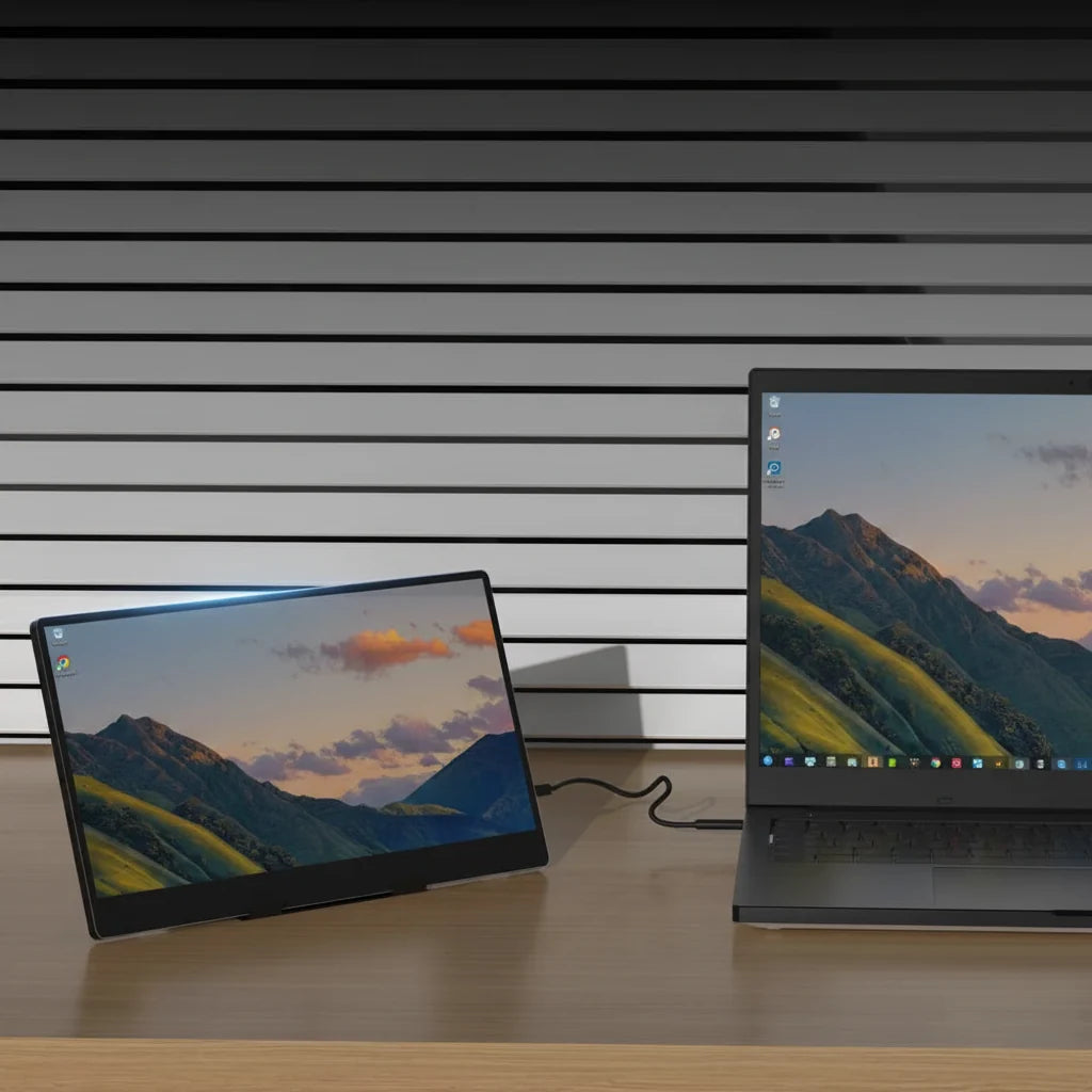 14" Portable Monitor 1366x768 TN 60Hz 3ms Response 250cd/㎡ MUCAI N140-S36