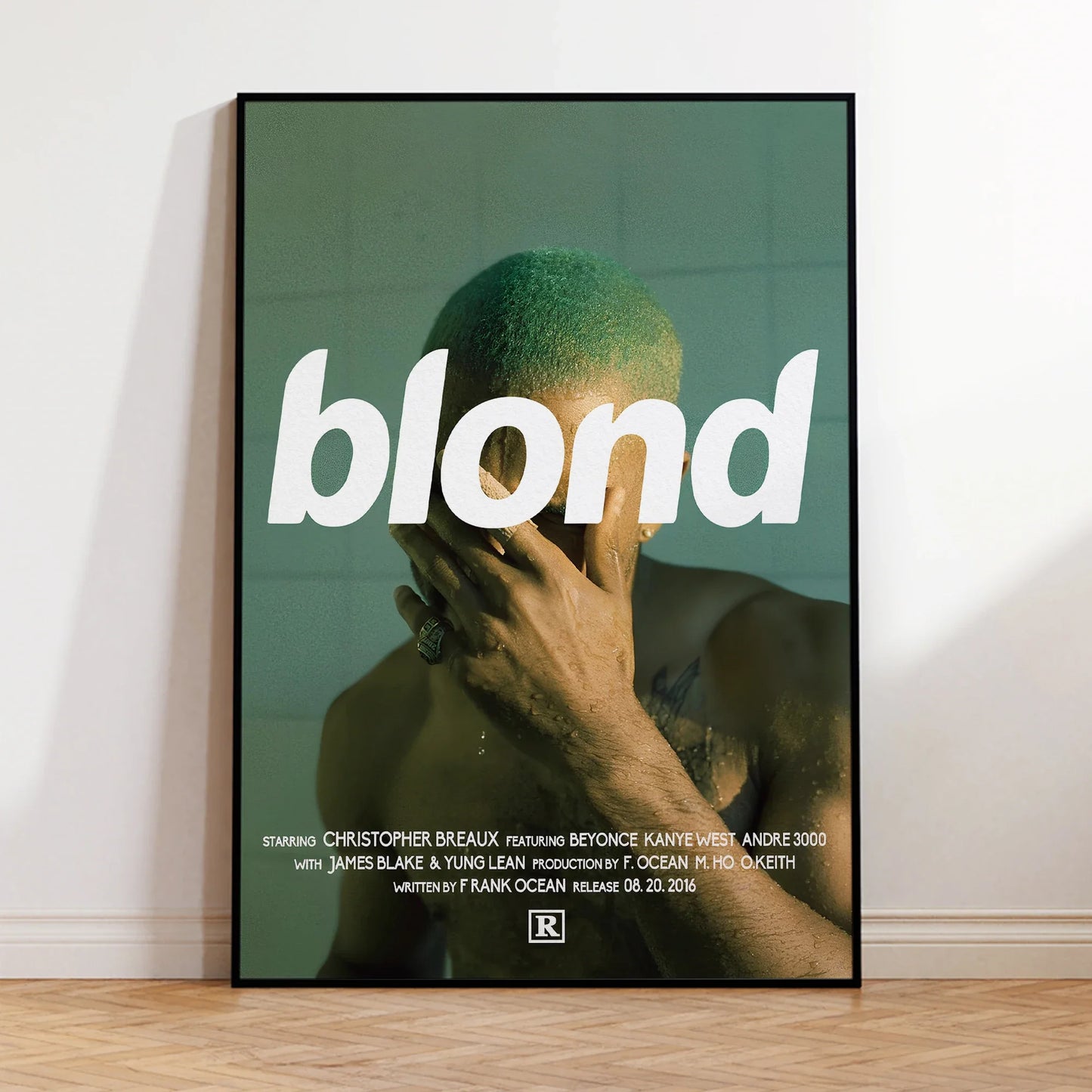 Modern Blond Frank Ocean Hypebeast Rap Fashion Álbum Arte de Pared Lienzo Pintura Pósteres Para Sala de Estar Decoración del Hogar