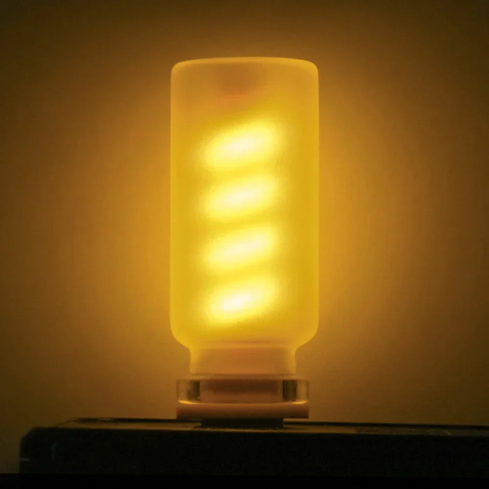 Frosted Glass USB Touch Control Car LED Atmosphere Light | Dimmable Night Decoration Lamp