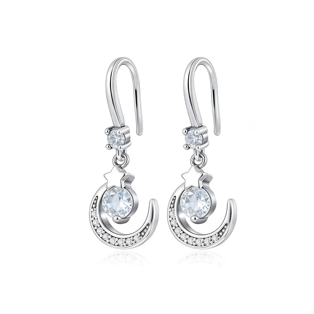 925 Sterling Silver Elephant Cherry Earrings | Sparkling Stud Earrings for Women