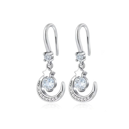 925 Sterling Silver Elephant Cherry Earrings | Sparkling Stud Earrings for Women