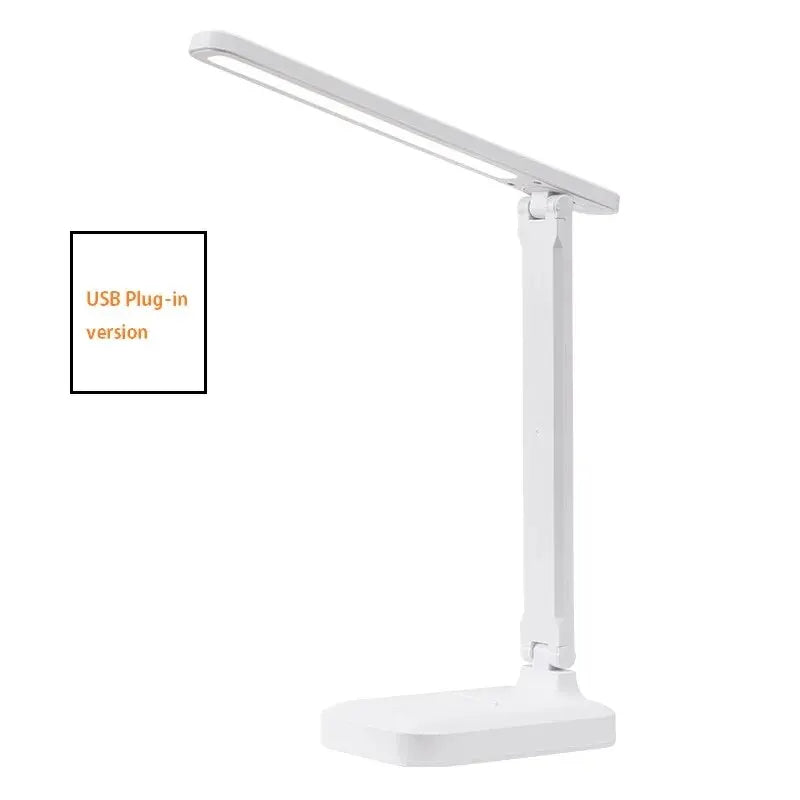 LED Foldable Desk Lamp | 3 Stepless Dimming Touch Control Eye-Care Reading Light