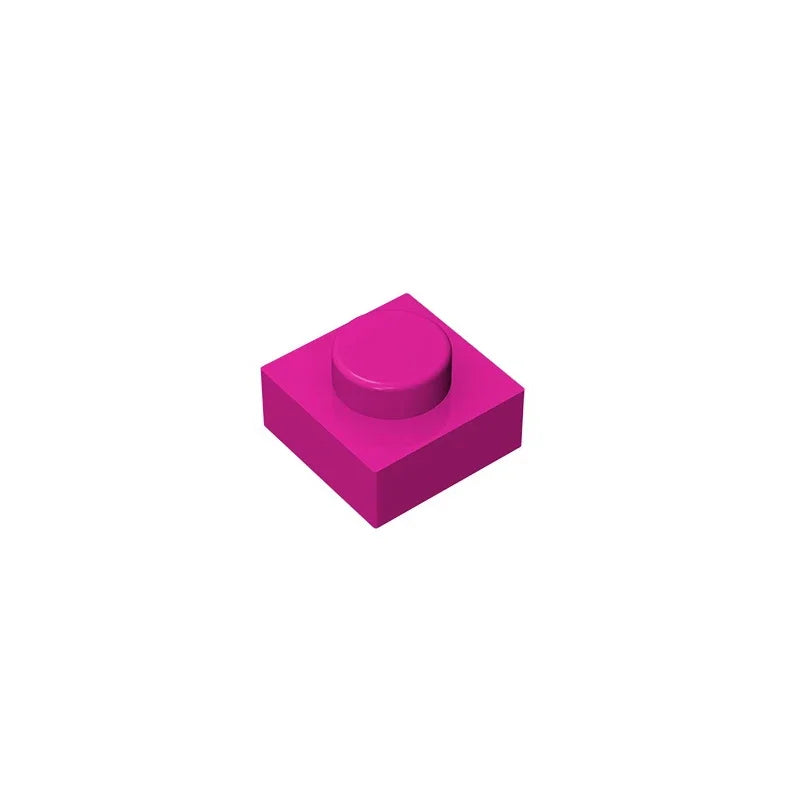Gobricks GDS-501 Plate 1 x 1 | Compatible Building Block for Creative Builds