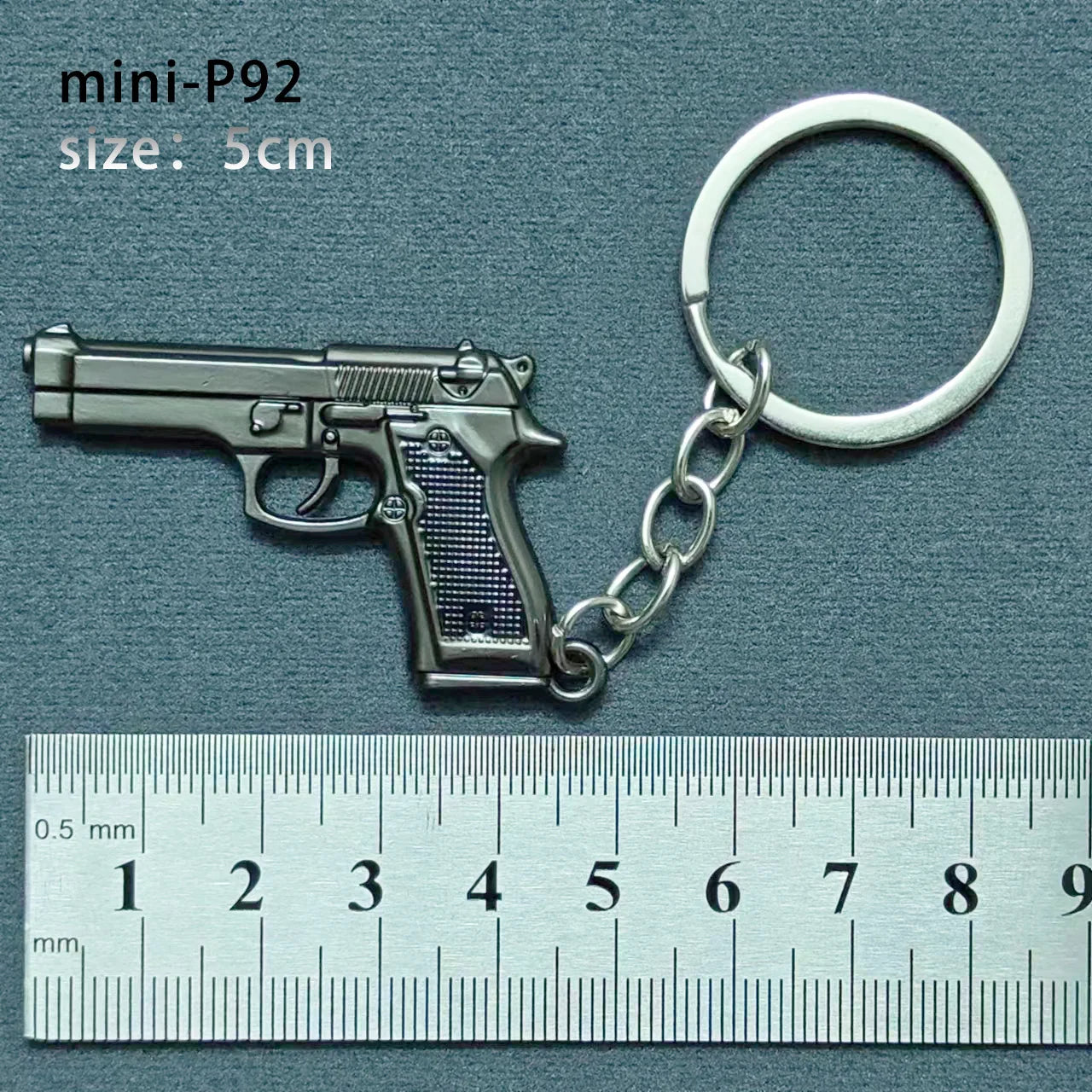Mini Keychain Pendant 98k Alloy Gun Model | PUBG Battlefield Gift for Men