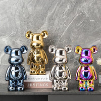 Love Bear Decoration Ceramic Crafts Wine Cabinet European Style The Little  Cartoon  Statue Kawaii Cartoon Figure Office Book Shelf Ornament Home Decorations 400% Bears Figurines