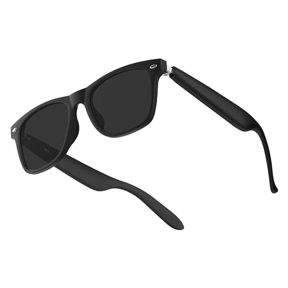 AI Translation Smart Glasses Bluetooth Music Headphones 130 Languages Travel
