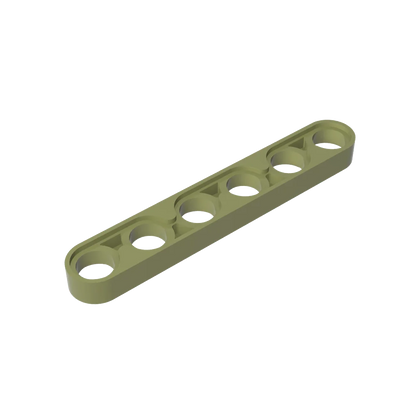 Gobricks GDS-694 Technical Liftarm Thin 1 x 6 | Compatible Building Block Piece
