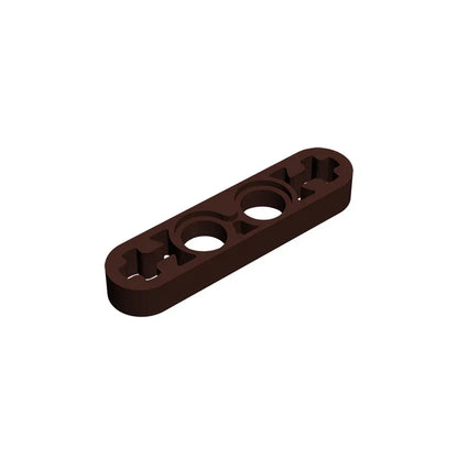 Gobricks GDS-690 Technical Liftarm Thin 1 x 4 with Axle Holes | Compatible Building Block Part 32449