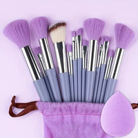 Professional 13-Piece Makeup Brush Set | Complete Cosmetic Tool Kit