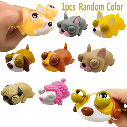 Squishy Carrot Rabbit Squeeze Telescopic Toys | Stress Relief Pinch Music Toy for Kids and Adults