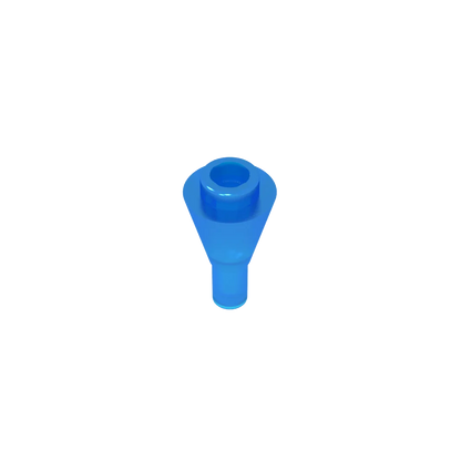 Gobricks GDS-1138 Cone 1 x 1 Inverted with Bar | Building Block for DIY Creations