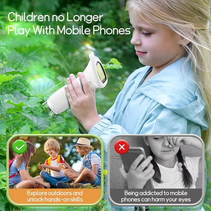 Kids Microscope 1000X Digital Magnifier with LED Camera Educational Toy