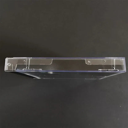 Clear PS1 Game Disc Storage Case | Transparent Single Disc Holder Bracket Box