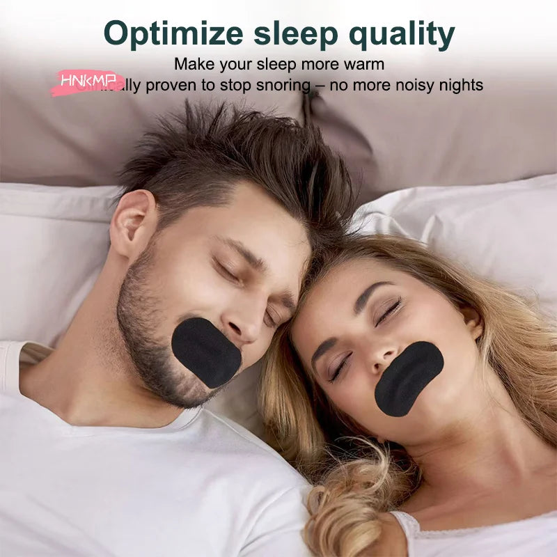 Sleep Mouth Tape for Snoring | 30 Gentle Strips for Nasal Breathing
