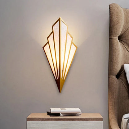 Nordic LED Iron Wall Lamp Modern Bedside Wall Light Living Room Bedroom Decor