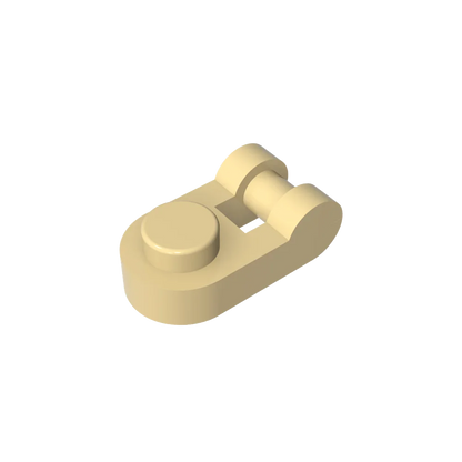 Gobricks GDS-1290 Plate Special 1 x 1 Rounded with Handle | Compatible Building Block for DIY