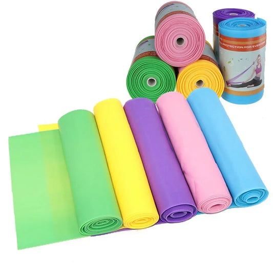 Hoja de tensión de yoga | Banda elástica de resistencia para Pilates y estiramientos
