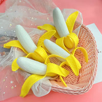 Fruit Squishy Stress Balls | Slow Rising Banana Fidget Toy