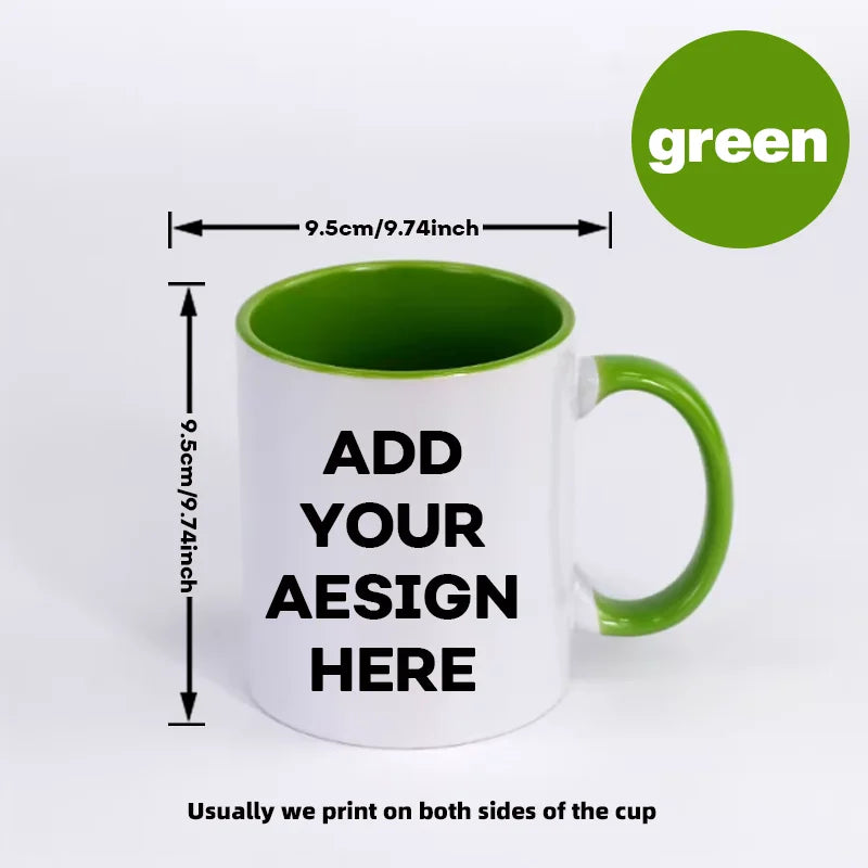 Personalized 11oz Custom Mug | Custom Name and Photo Coffee Cup