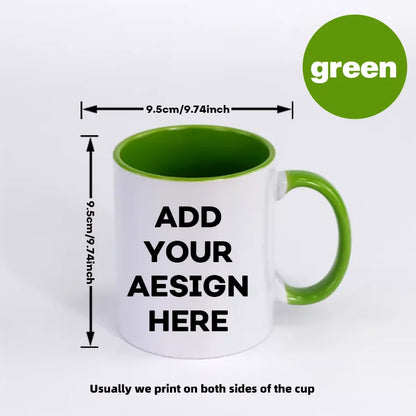 Personalized 11oz Custom Mug | Custom Name and Photo Coffee Cup