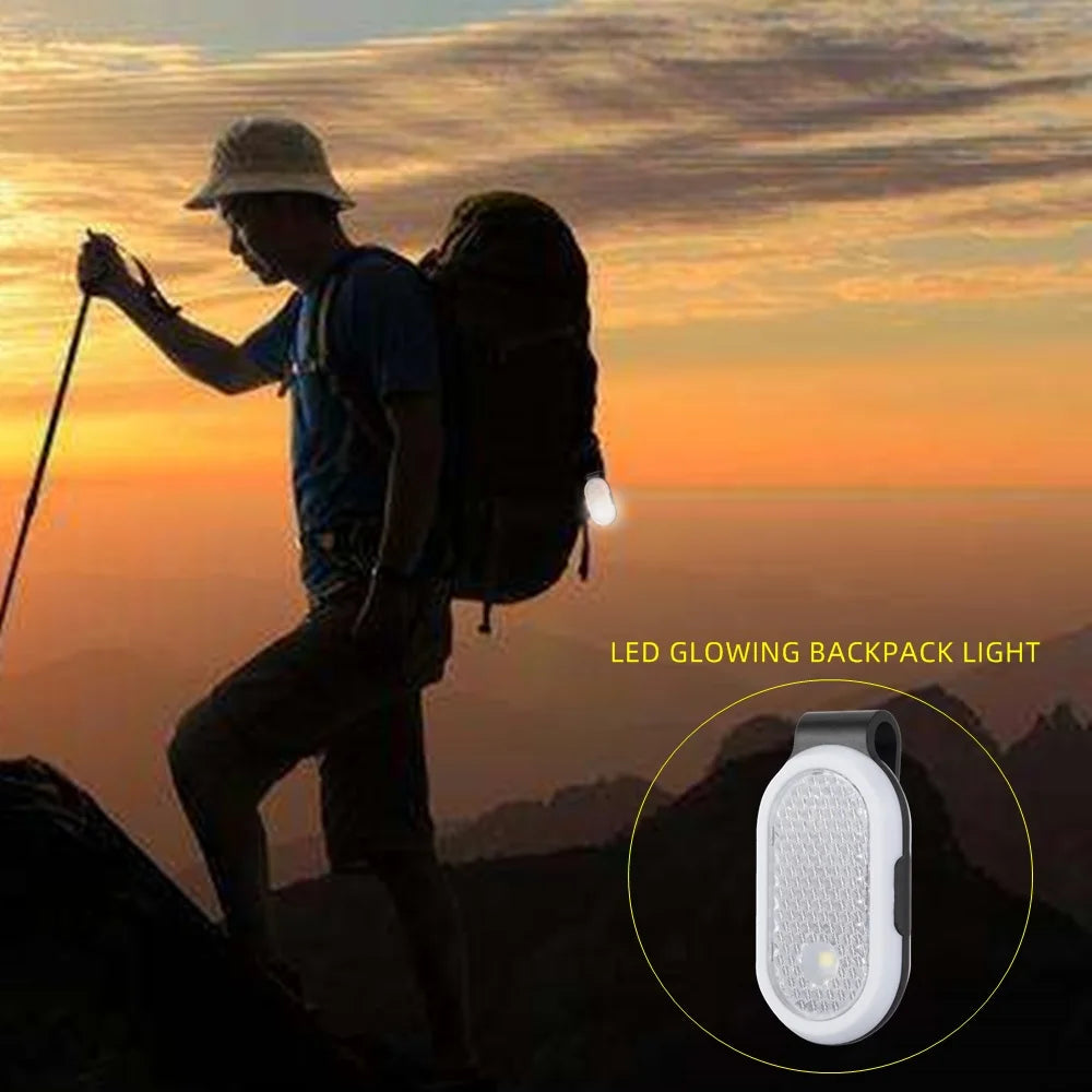 PL300 LED Clip on Running Light | Safety Warning Lamp for Night Running
