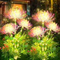 Outdoor Solar Garden Lights Flower Yard Lawn Courtyard Decoration Waterproof LED