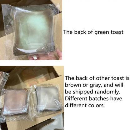 Toast Squeeze Stress Relief Toy | Soft Simulated Bread Fidget Toy