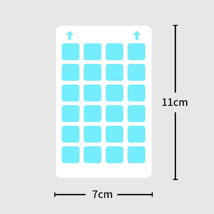 10 Pcs Sticky Mosquito Board Replacement Glue Cards for Mosquito Lamp | Indoor Trap Adhesive Plates 110x70mm