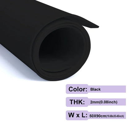 16 Colors EVA Foam Sheets 50x90cm | Colorful Craft Foam for Cosplay and DIY