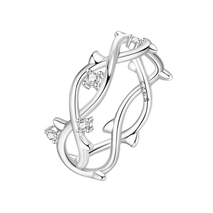 S925 Sterling Silver Forever Ring | Eternal Closed Ring for Women