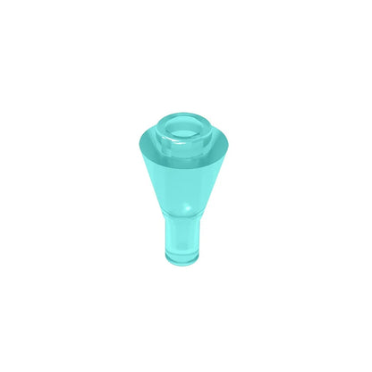 Gobricks GDS-1138 Cone 1 x 1 Inverted with Bar | Building Block for DIY Creations