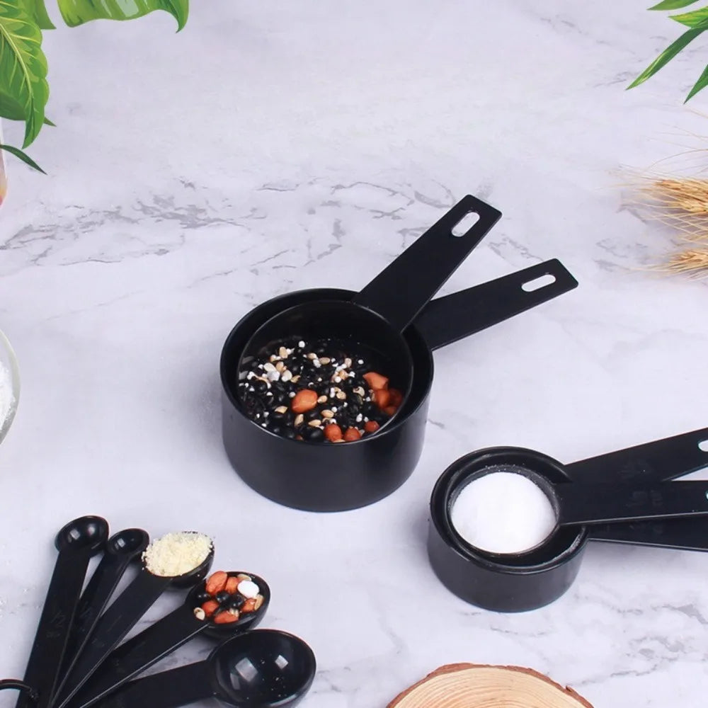PP Measuring Spoon Set | Lightweight Plastic Kitchen Scoops