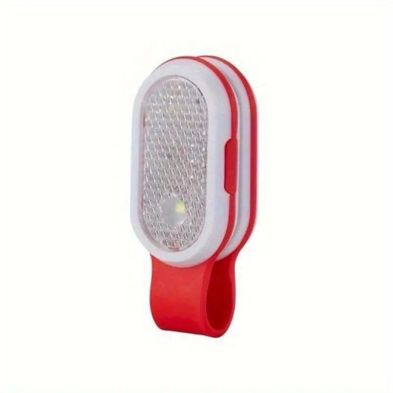 Outdoor Portable LED Collar Clip Lamp | Hands-Free Mini Night Light Flashlight for Camping and Hiking