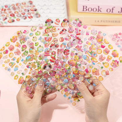 Mr.Paper 3D Relief Bead Stickers | Sweet Candy Party Series Kawaii Decor
